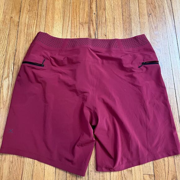 lululemon Shorts Mens 38 Current State Board Swim Hybrid Red Performance - Picture 3 of 9